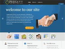 Tablet Screenshot of padgett-sa.com